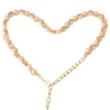 The new women's metal waist chain is fashionable, elegant and versatile. Pearl aluminum chain clothing pairs well with belts. Direct sales from cross-border manufacturers Item Picture
